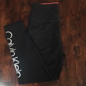 calvin klein sport leggings